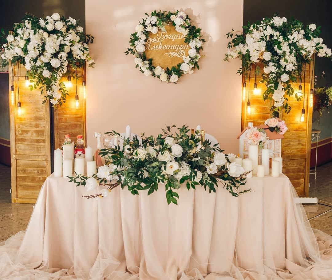 Украшения на свадьбу