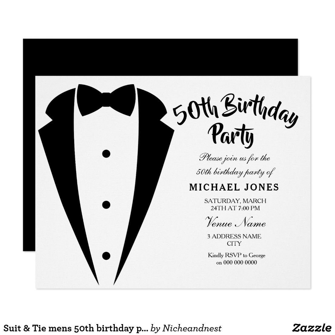 Приглашение на день рождения