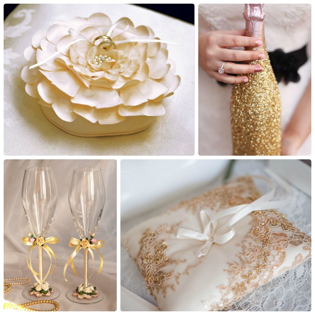 Свадьба в золотом стиле