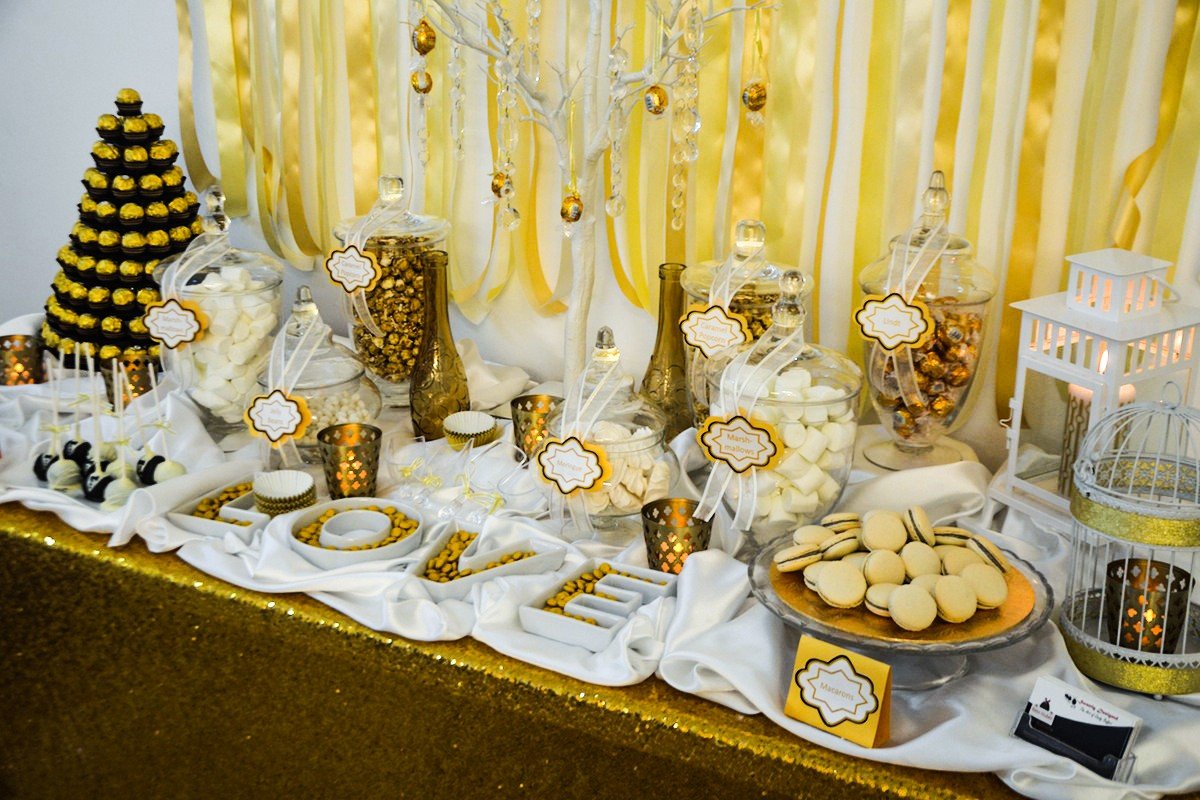 Украшение зала на юбилей