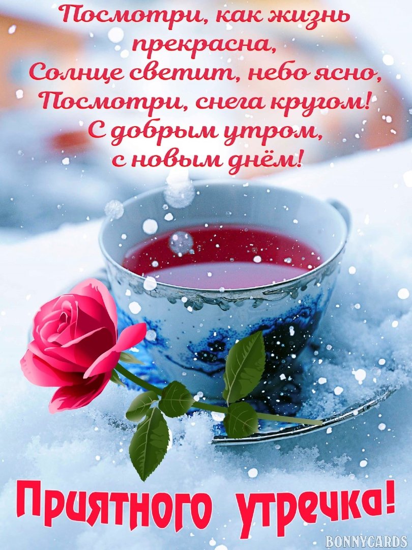 Доброго зимнего дня и хорошего настроения