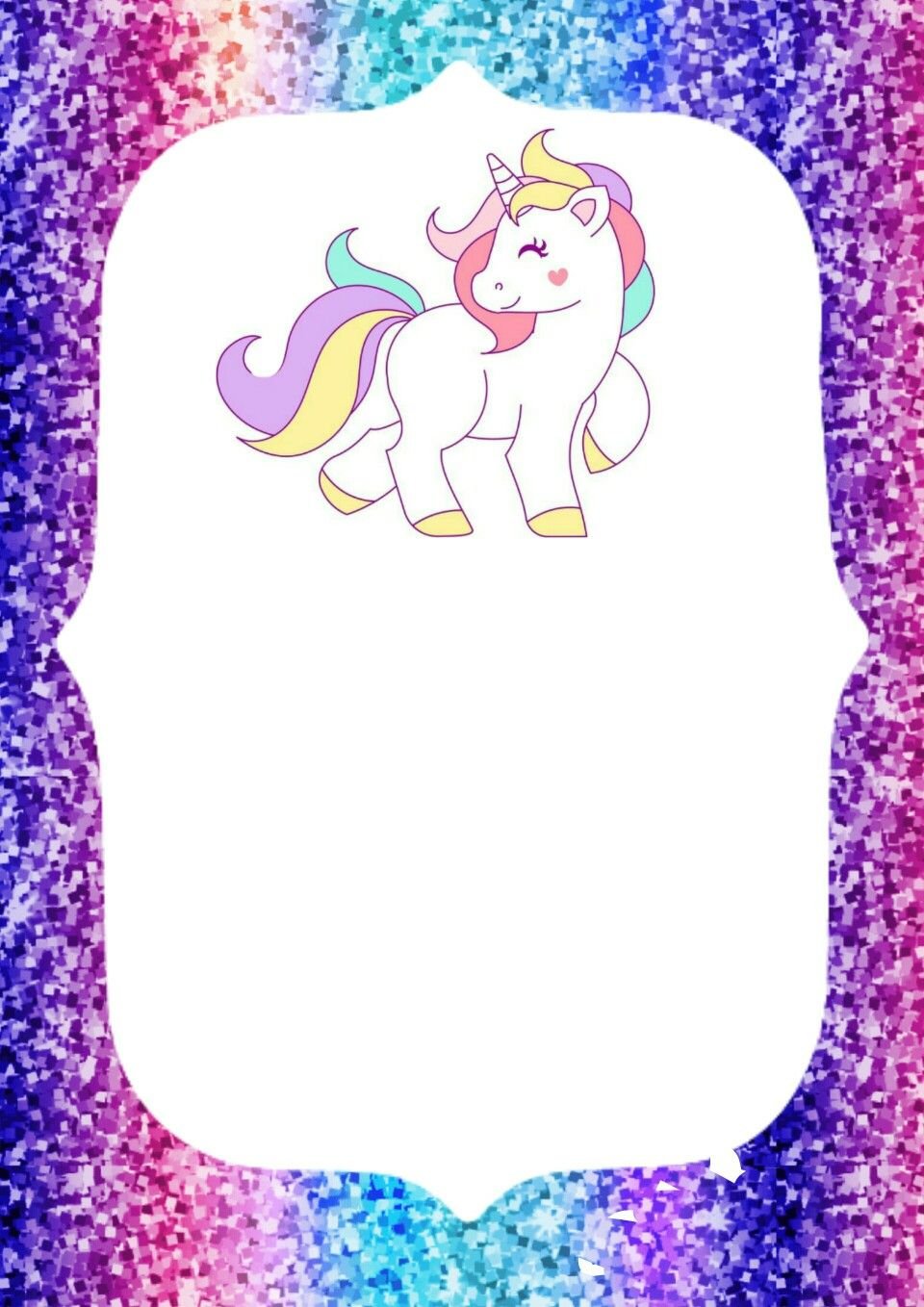 Открытки с единорогом на день рождения своими руками