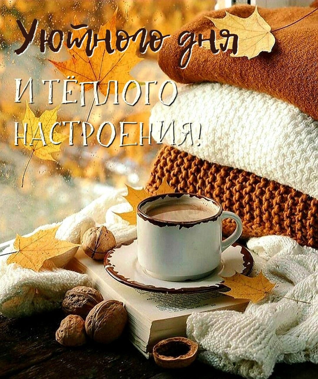 Теплого осеннего утречка