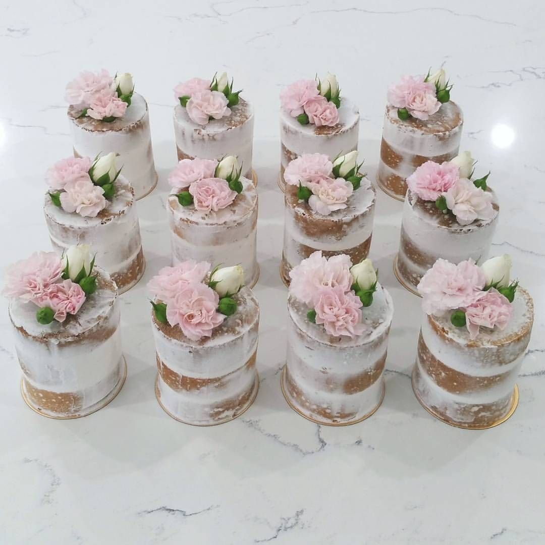 Мини тортики на свадьбу