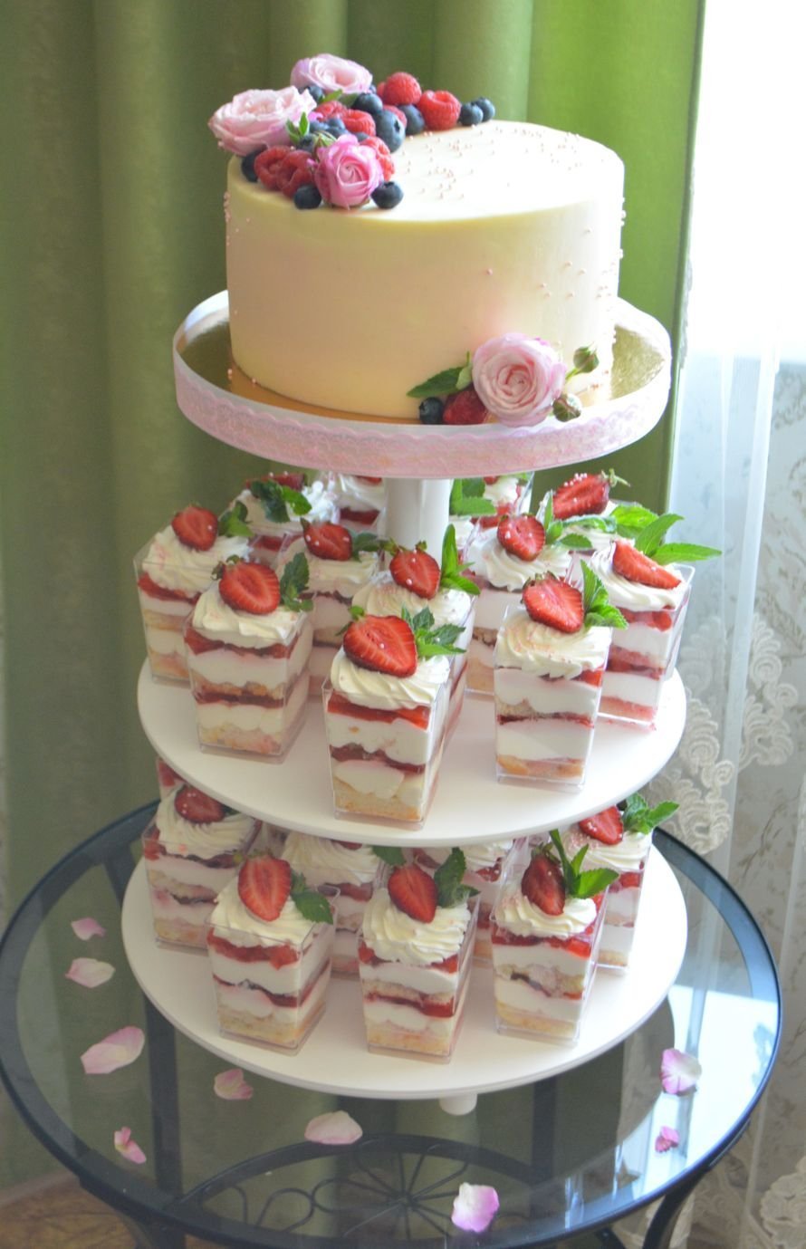 Свадебный торт и трайфлы