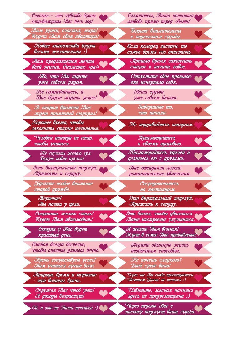 Печенье с предсказаниями