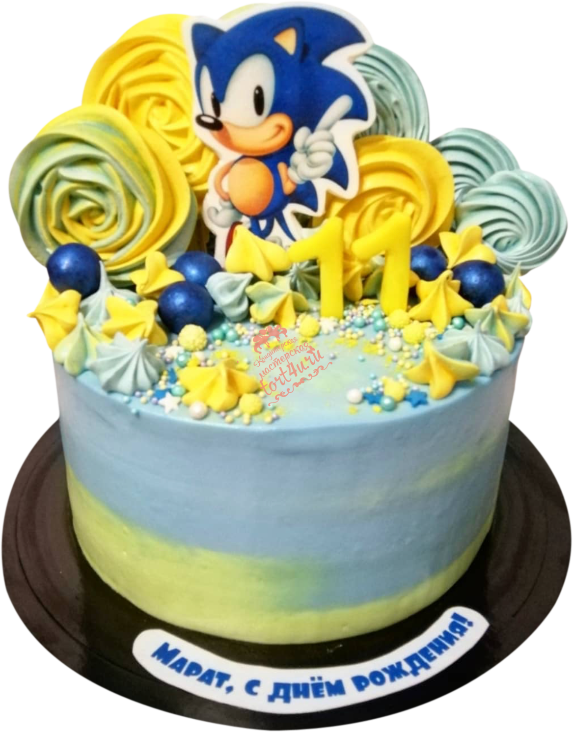 Торт Соник бум