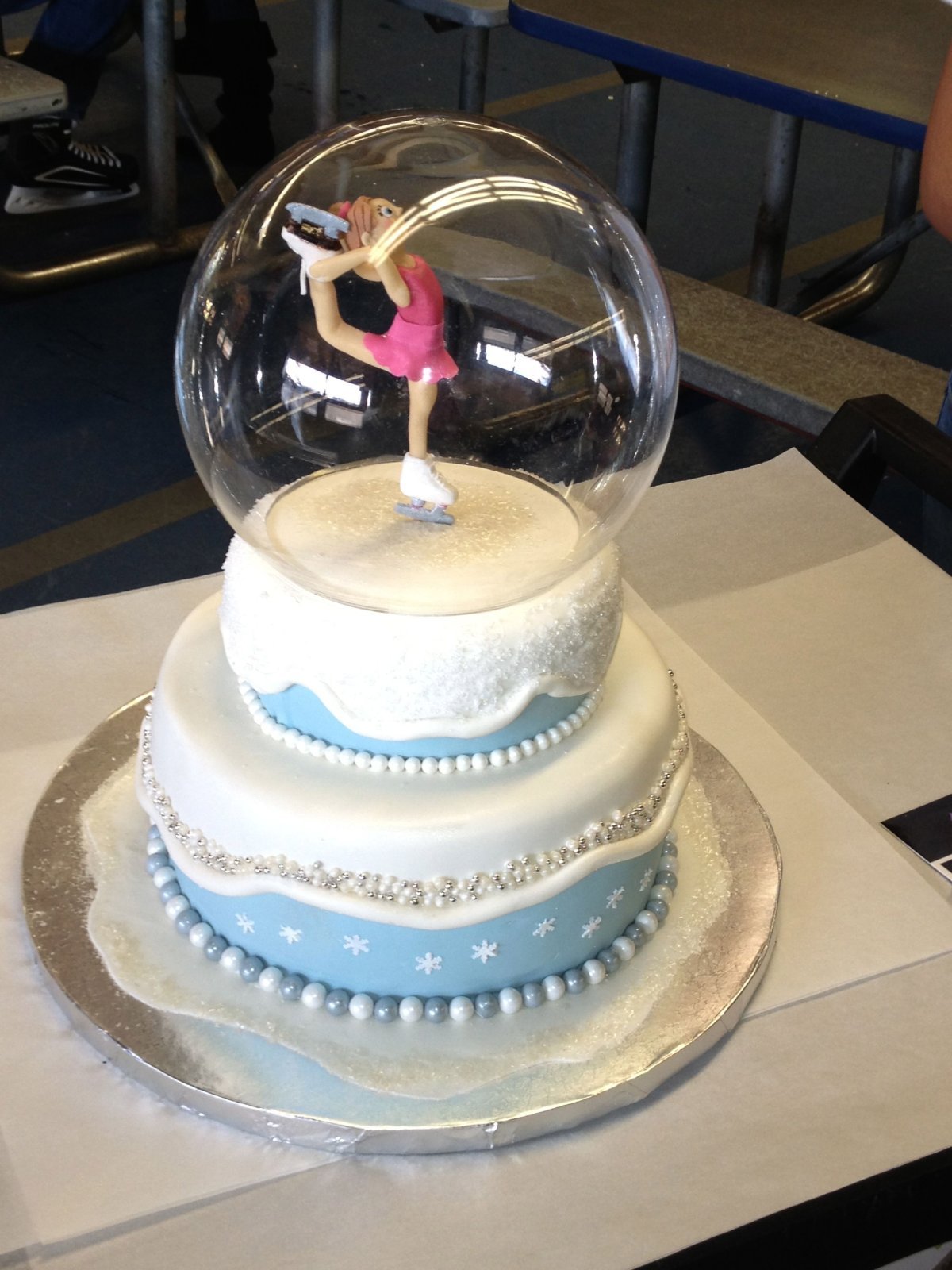 Торт с коньками