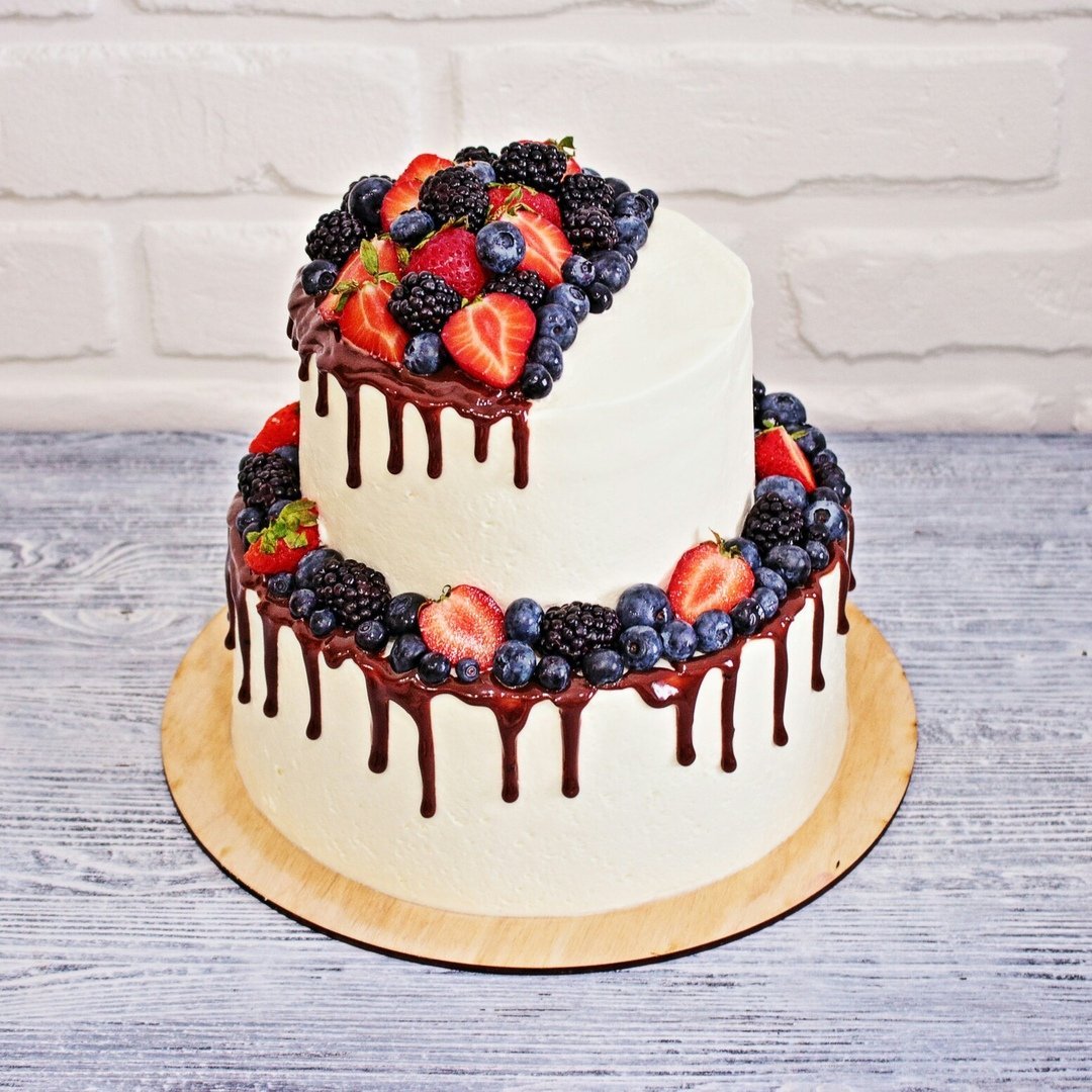 Торт малина пломбир