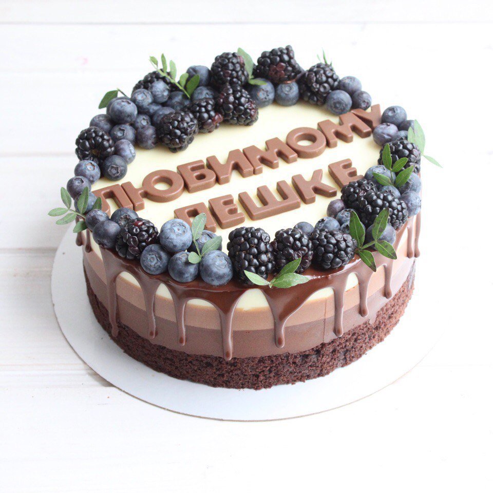 Торт для бабушки и дедушки