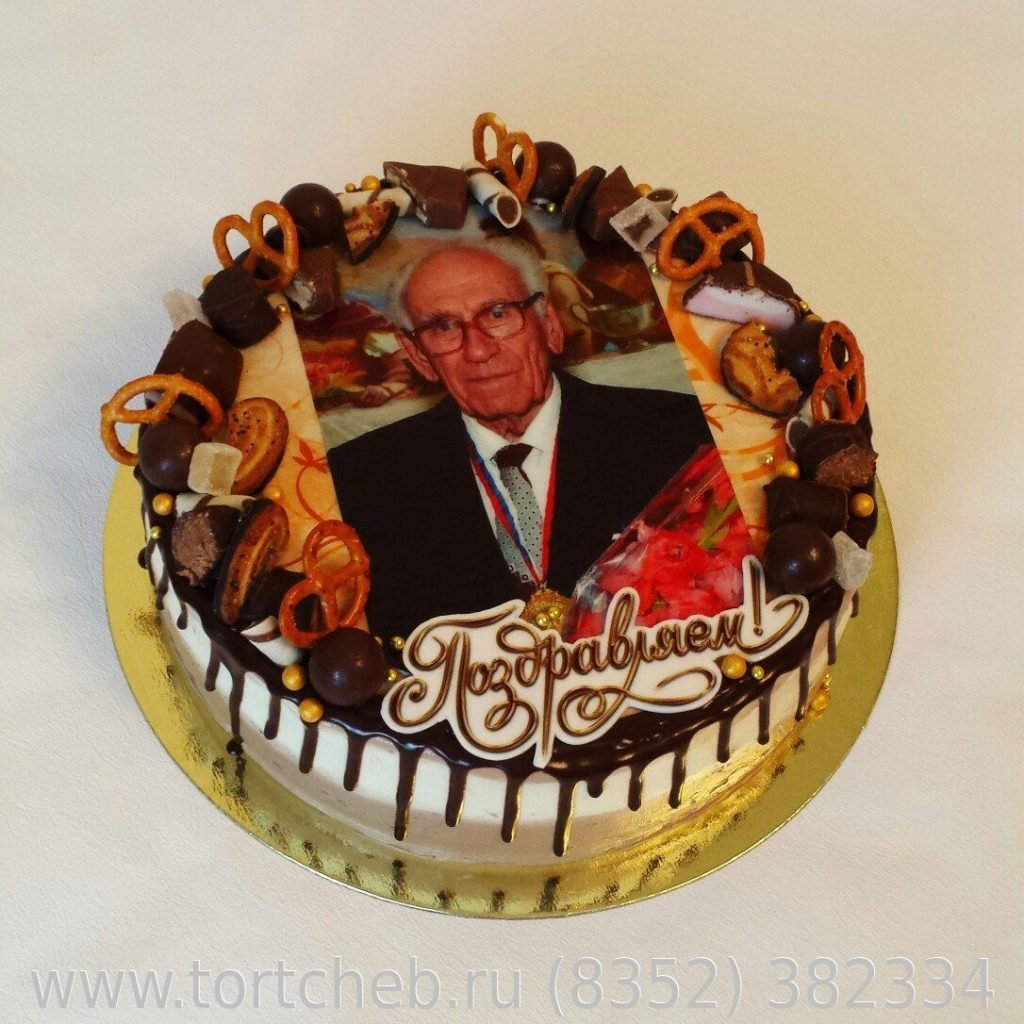 Мужской торт с пряниками