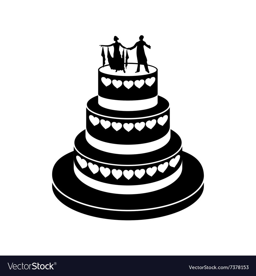 Фон черно белый тортики