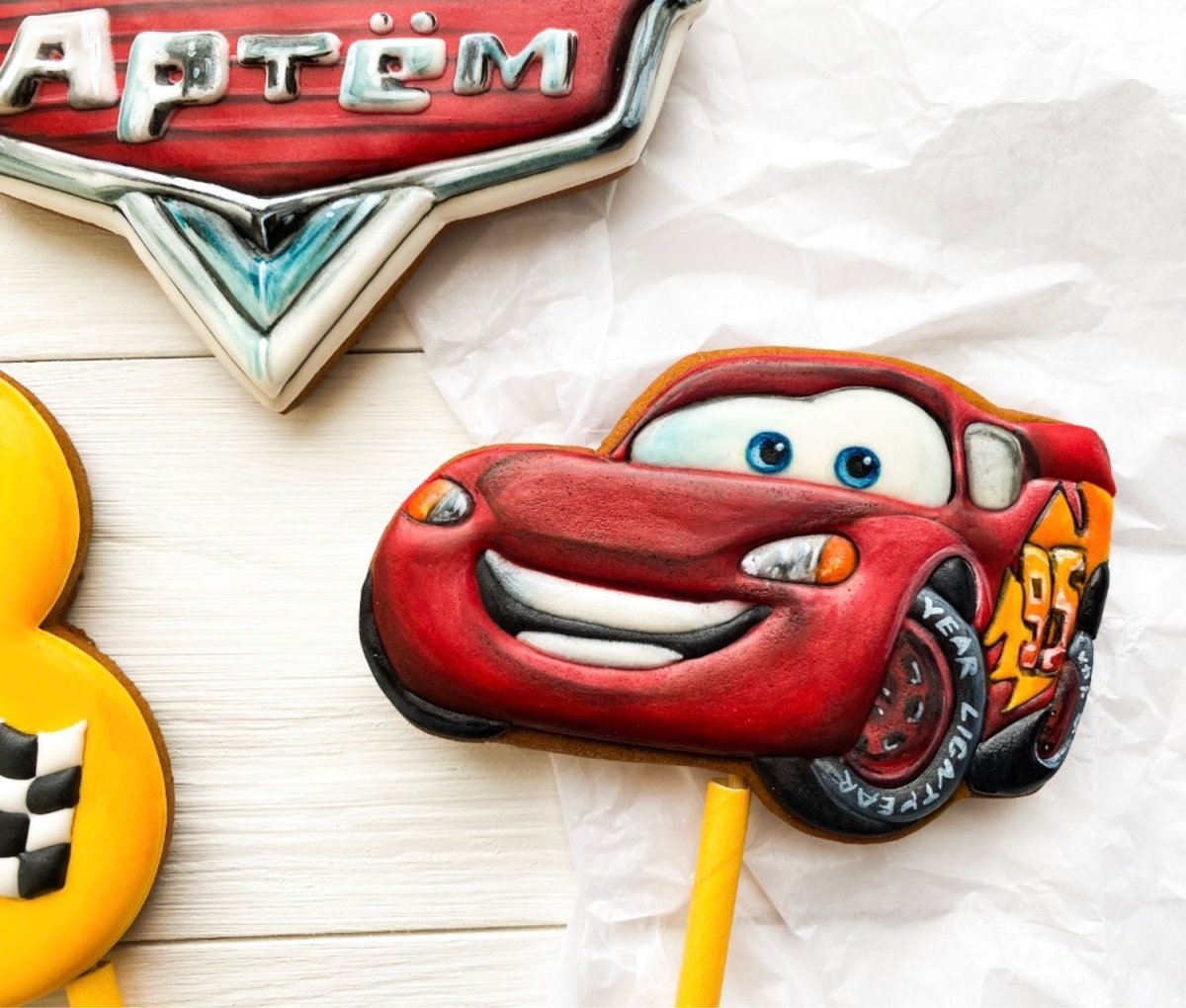 Имбирные пряники Тачки