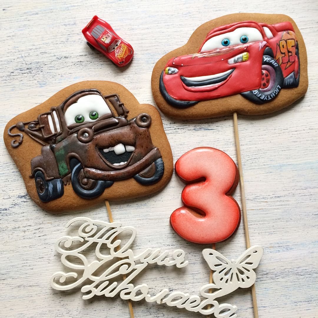 Пряник молния Маккуин