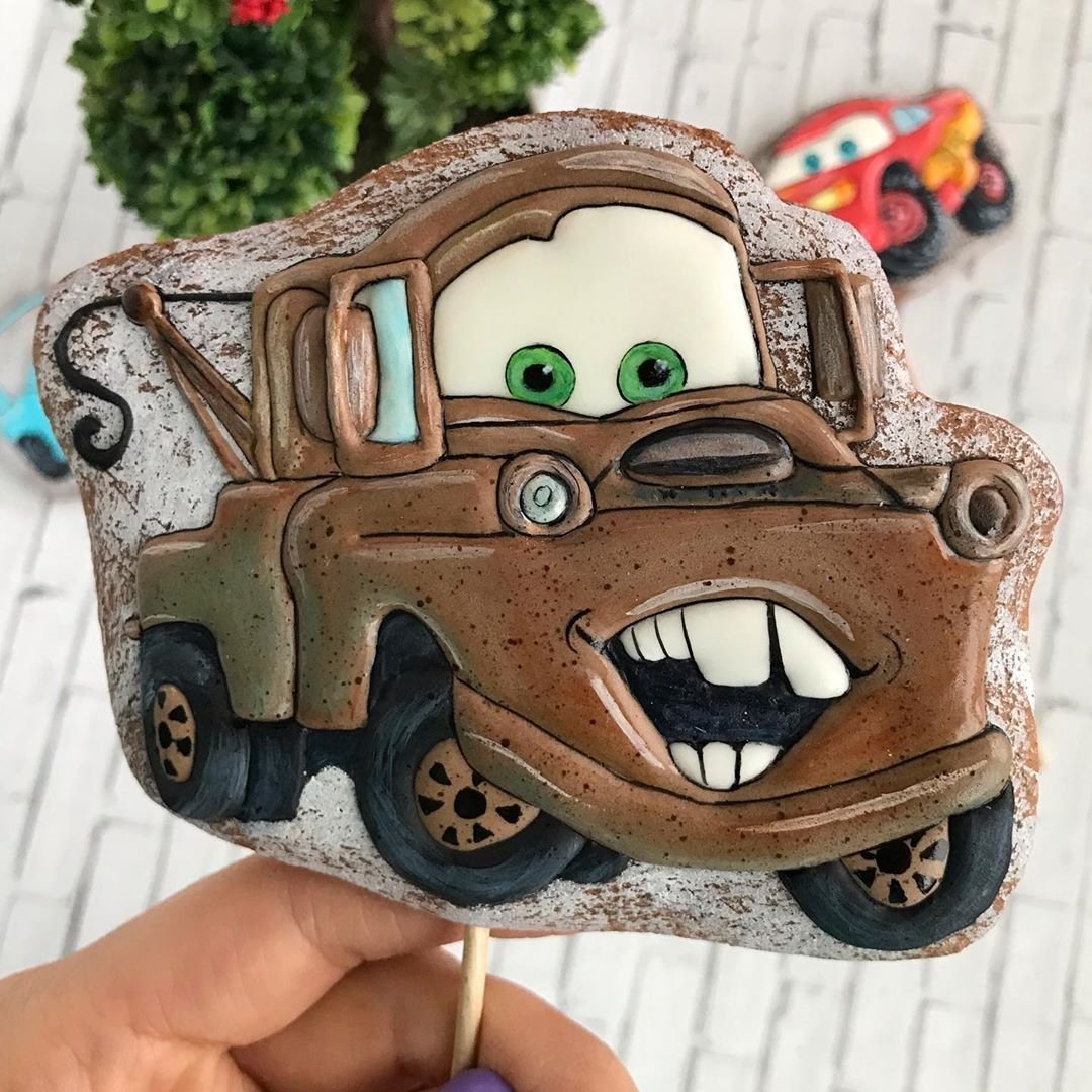 Машина Маквин пряник