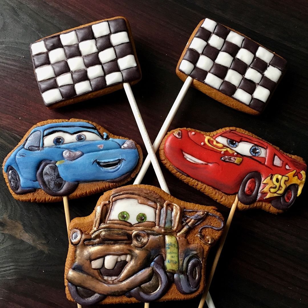 Пряник молния Маккуин