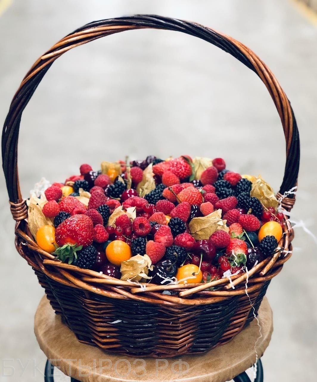 Торт корзинка