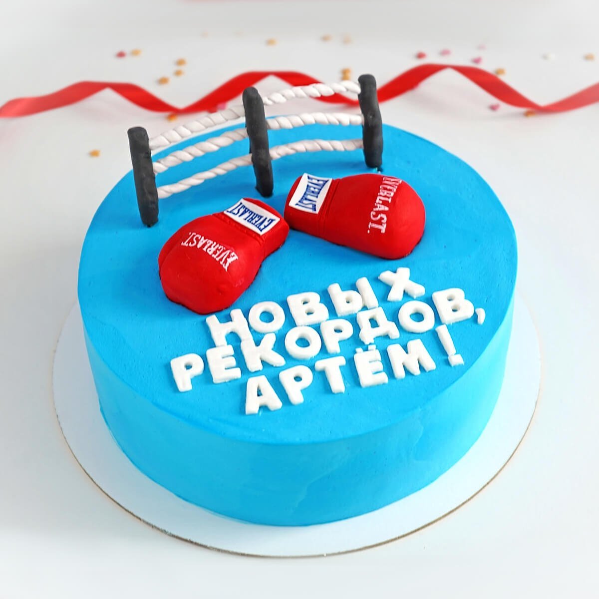 Торт боксерская перчатка