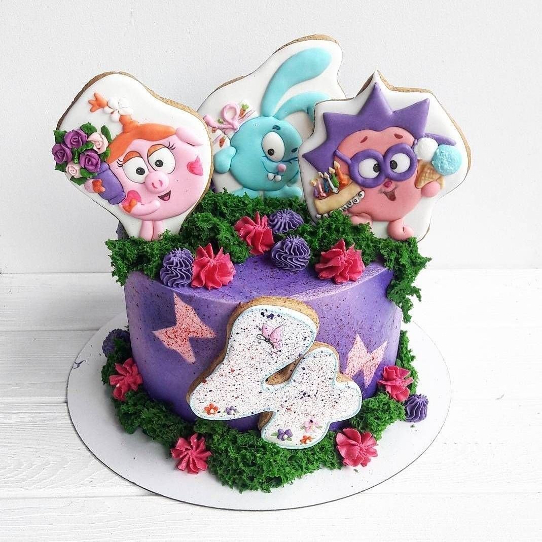 Пряники с мультяшными героями