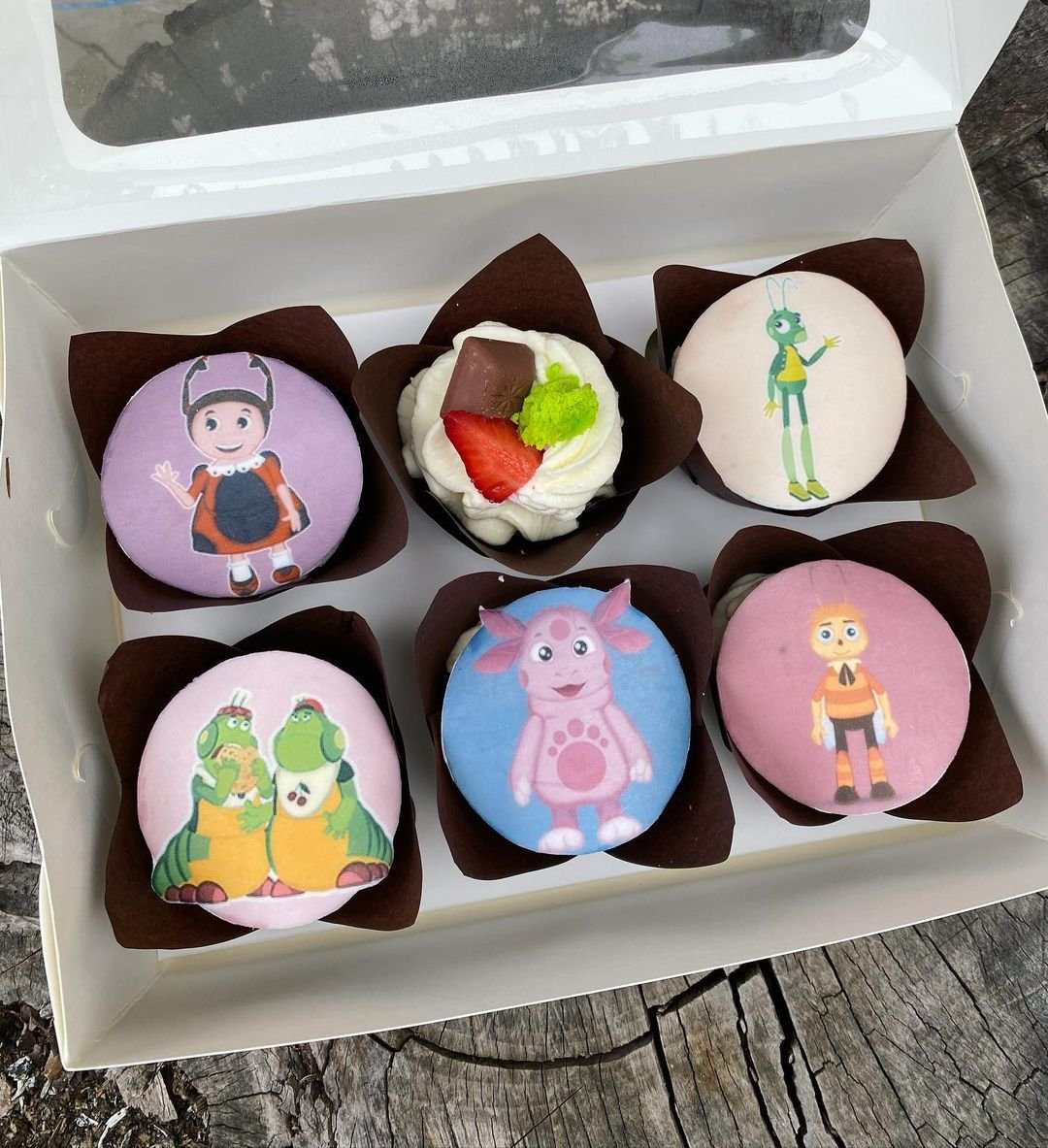 Торт Лунтик и Кузя