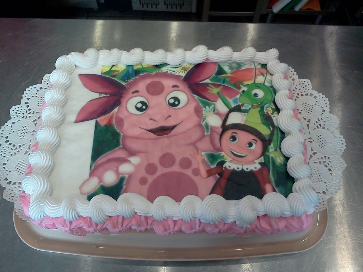 Торт Лунтик 3д