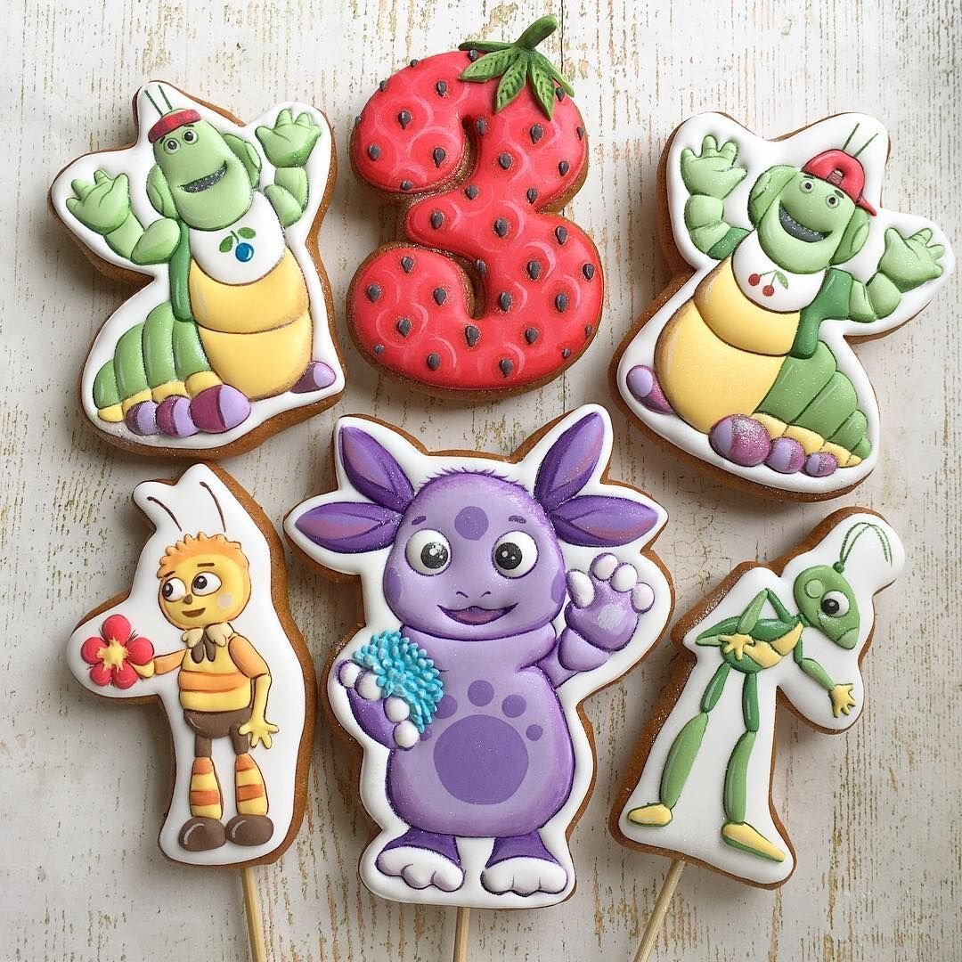 Торт Лунтик