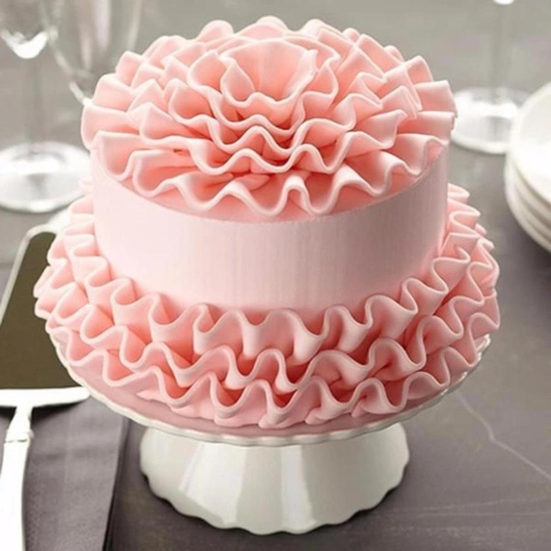 Украшение торта мастикой