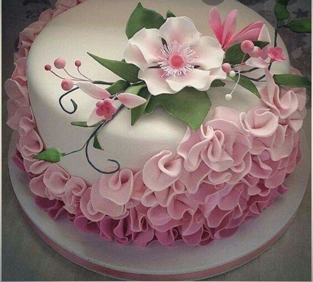 Украшение торта мастикой