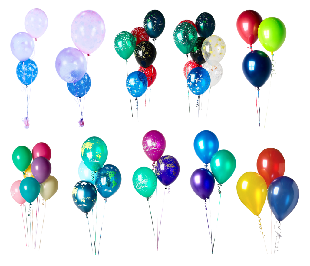 Воздушный шарик на веревочке