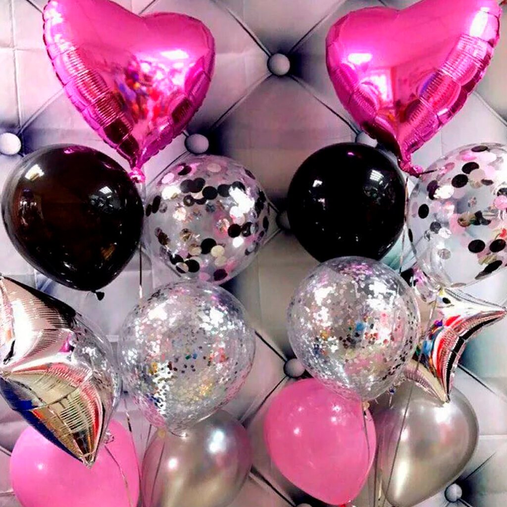 Открытка с шарами