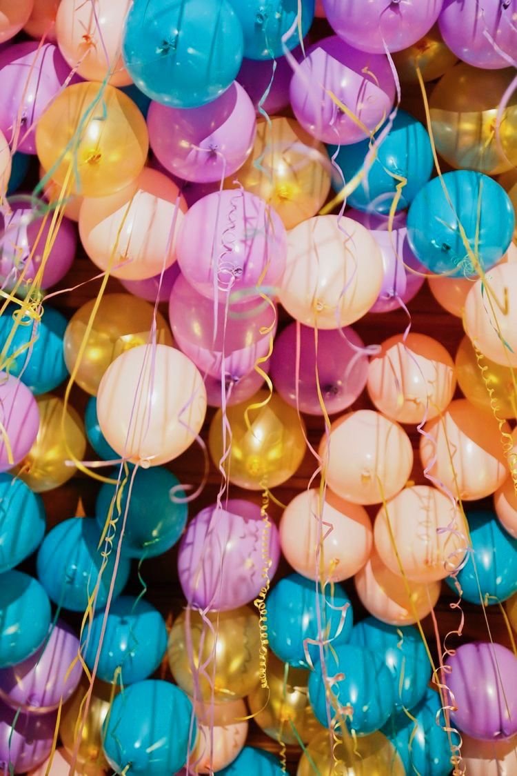 Шары воздушные в воздухе