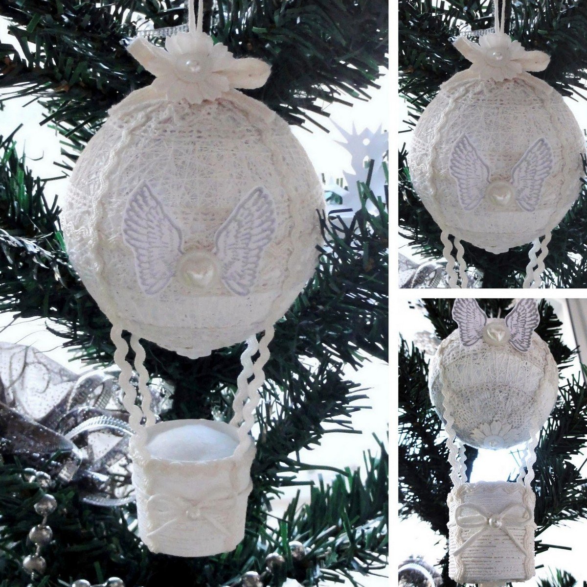 Игрушка из пенопласта на елку