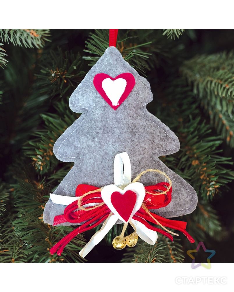 Игрушки из фетра на елку