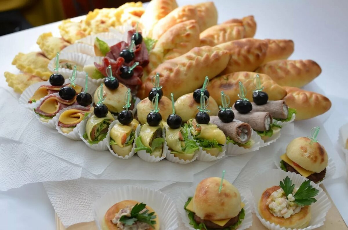 Вкусные канапе