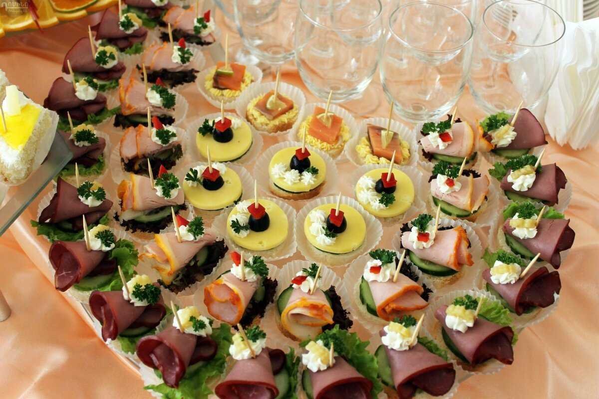 Украшение бутербродов