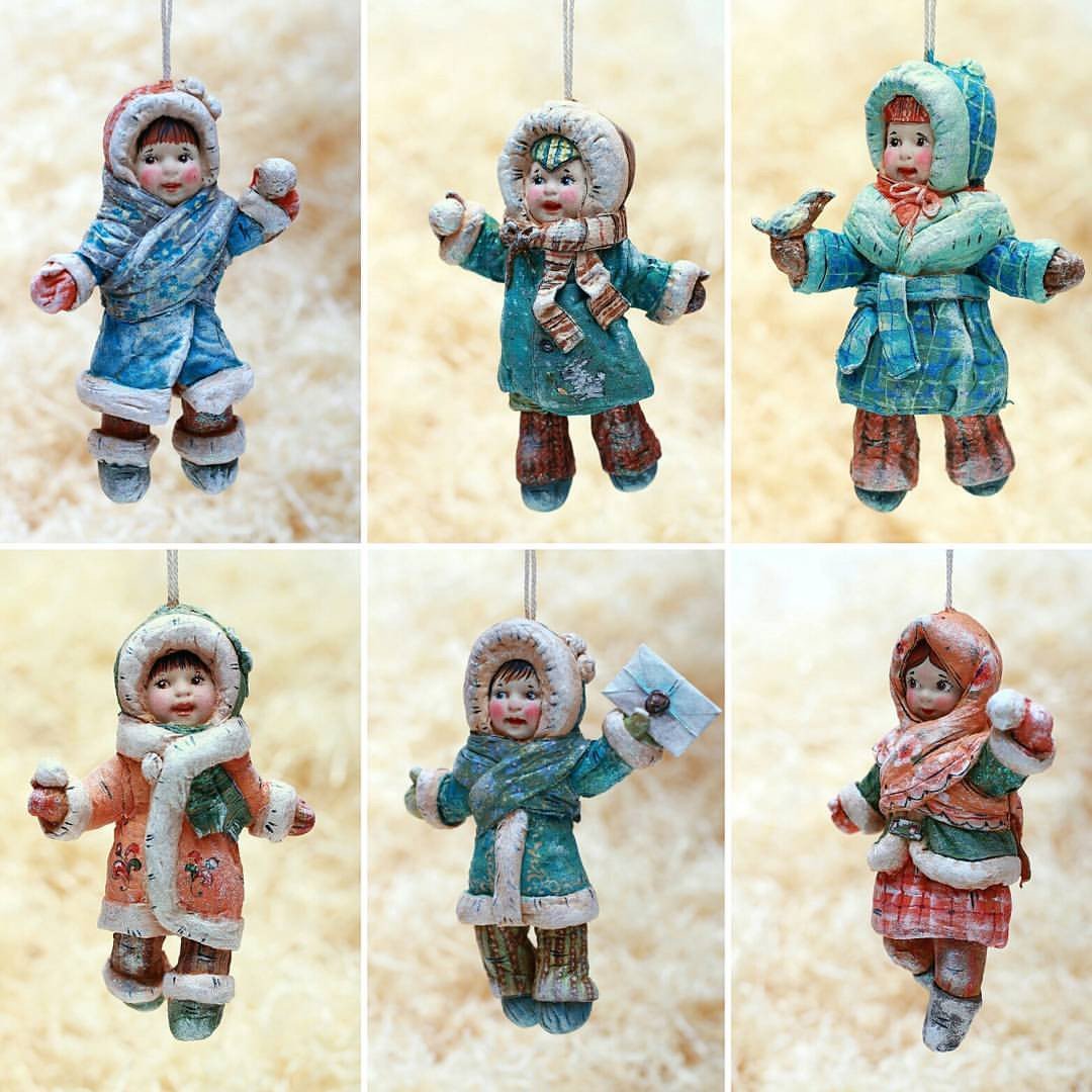 Елочные игрушки серия Чиполлино