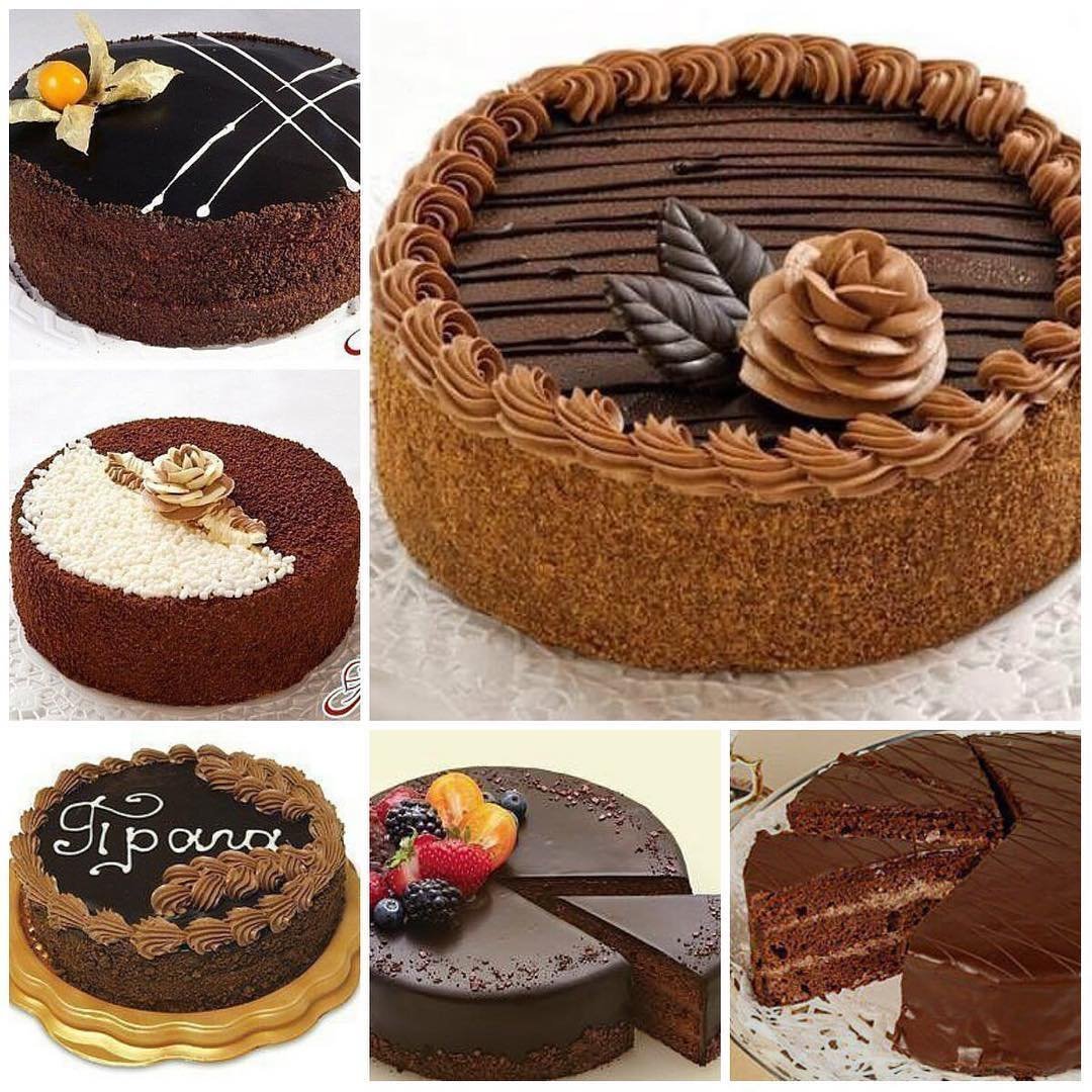 Украшение торта Прага