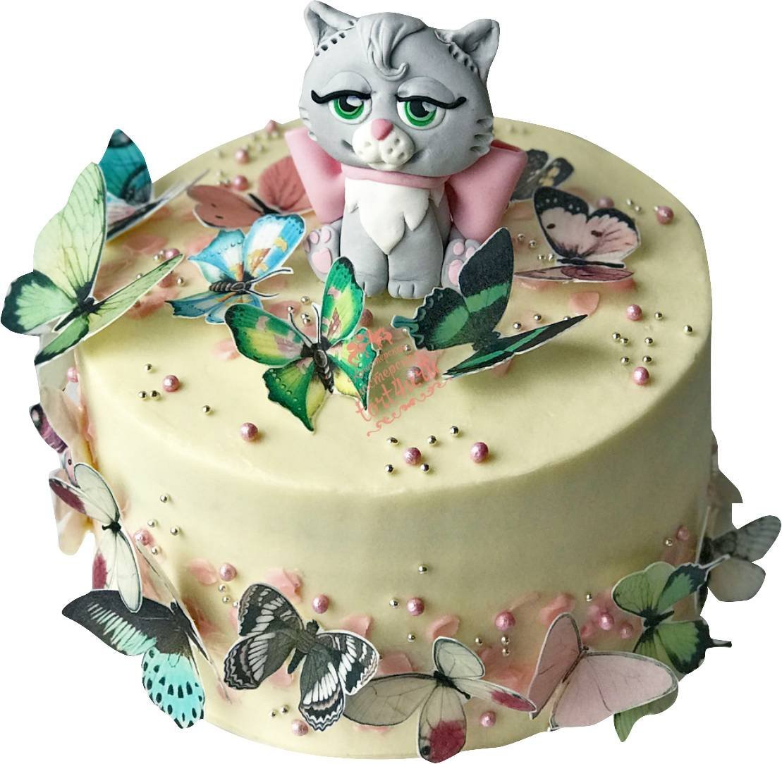 Торт в виде кота