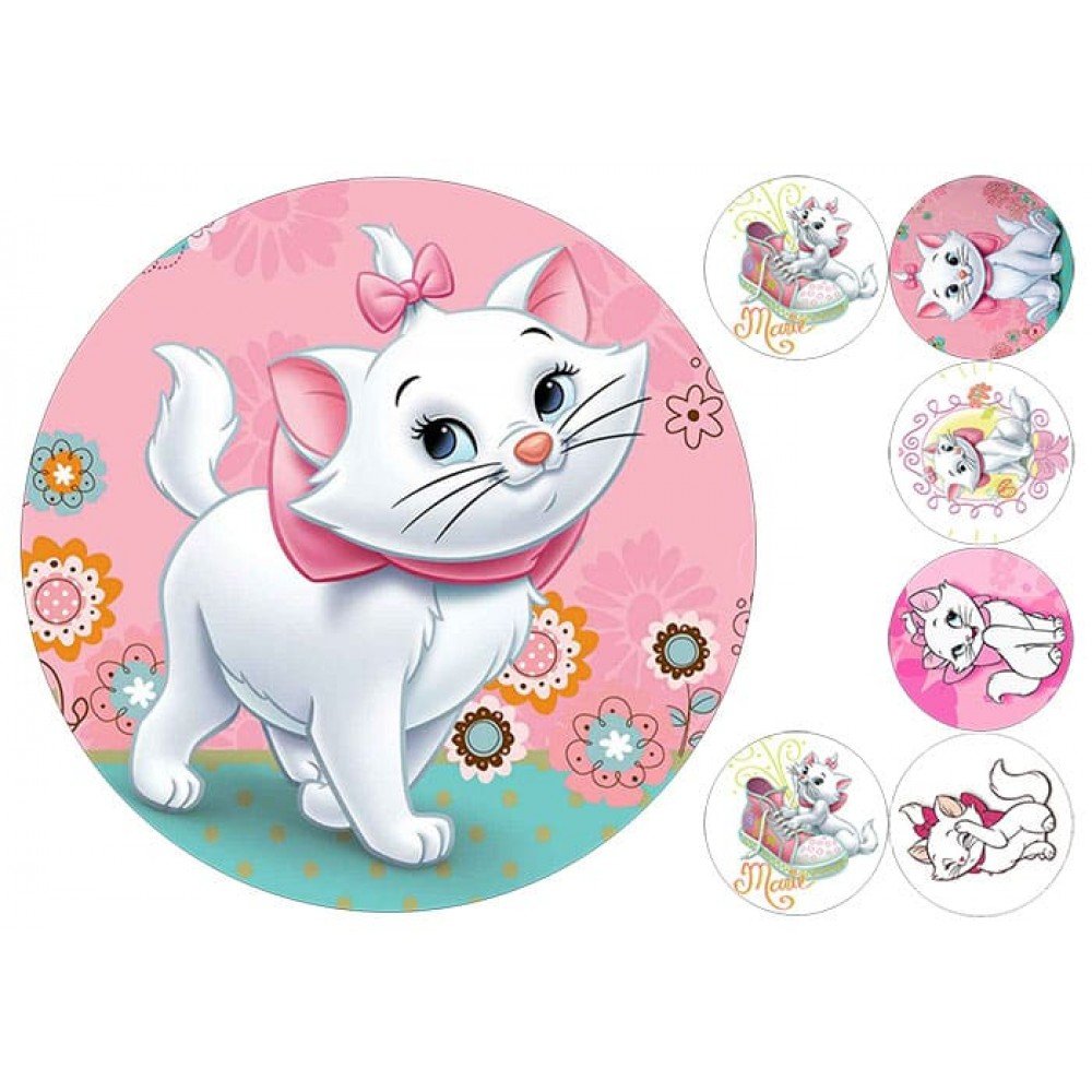 Котята сахарная печать