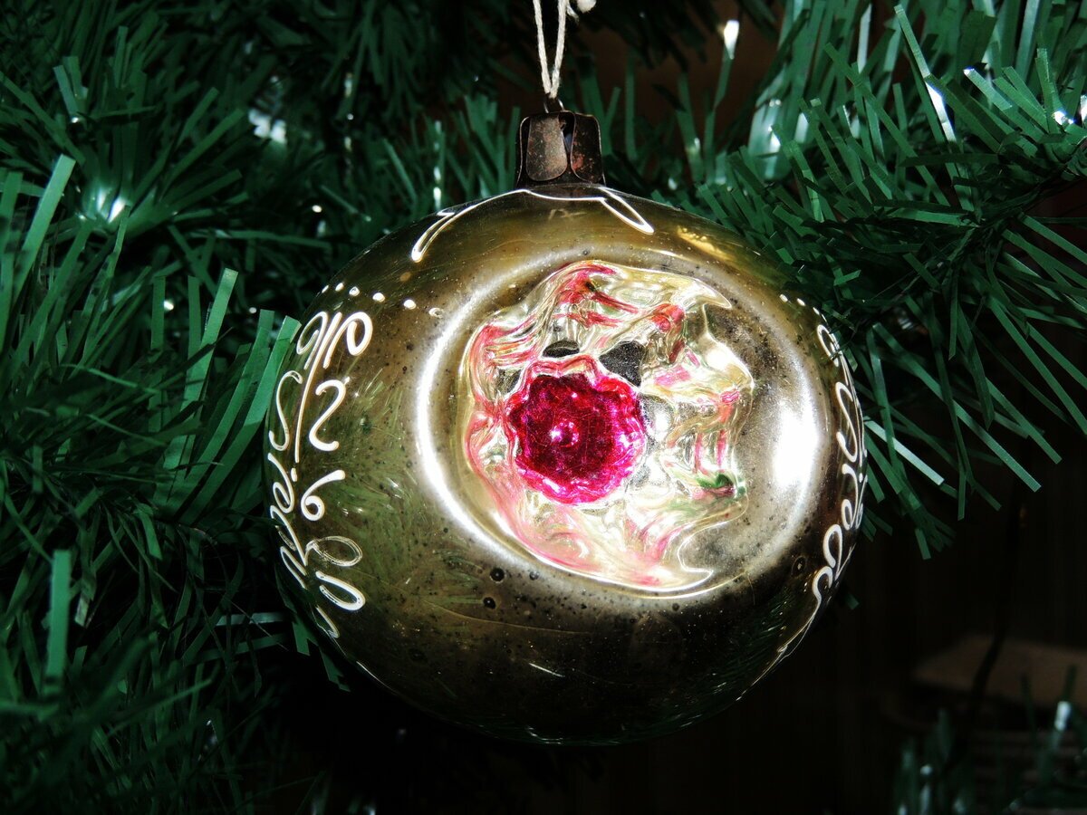 Ёлочные игрушки в1820году