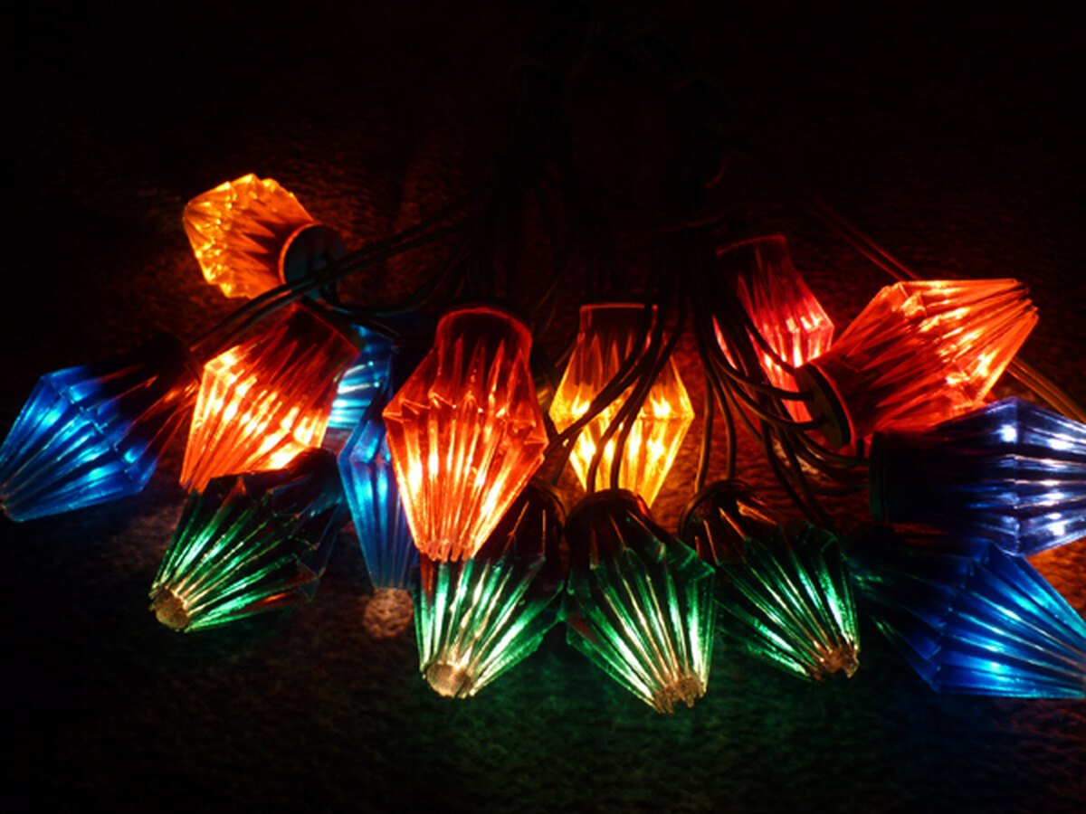 Советские электрические гирлянды