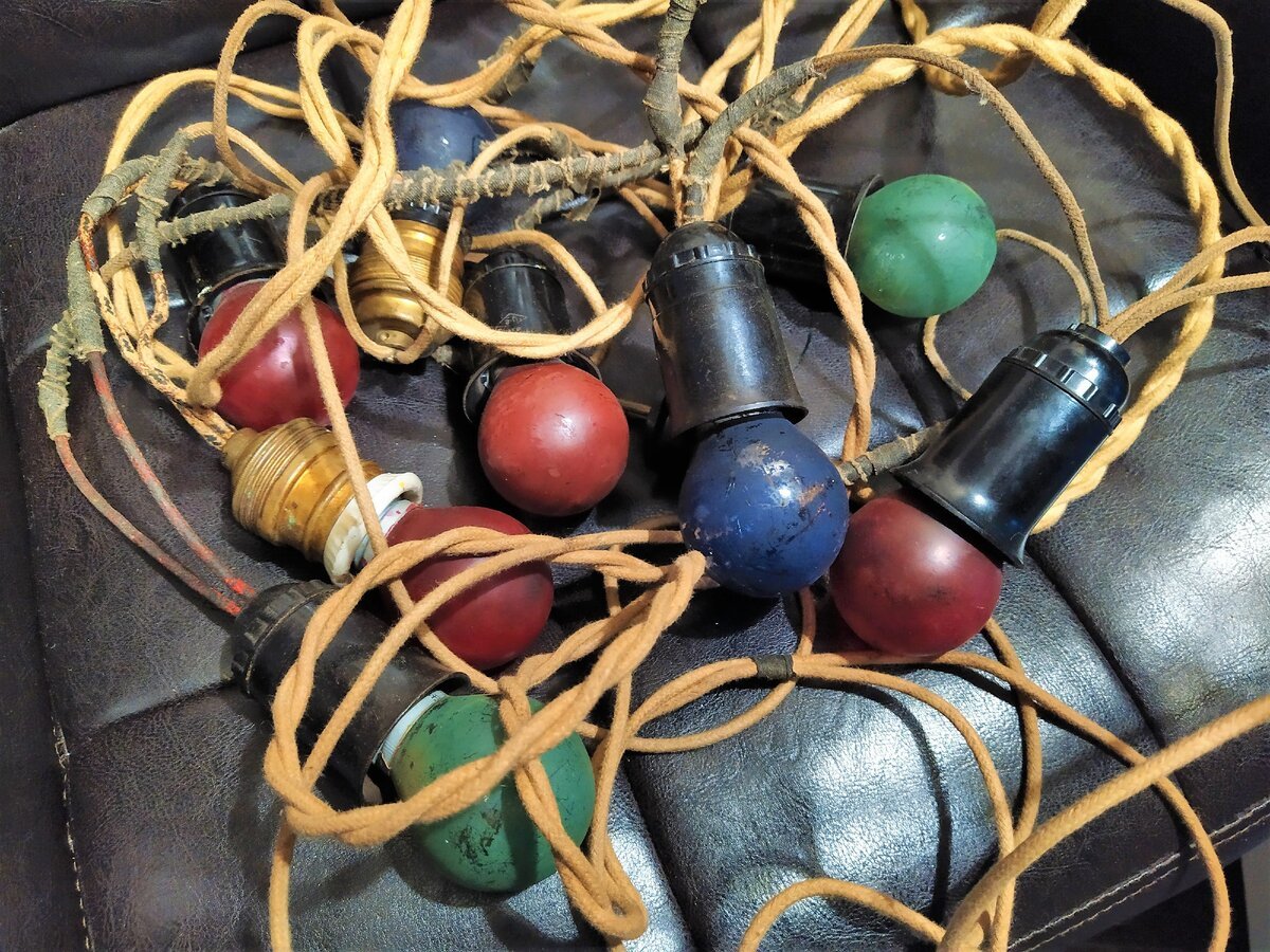 Электрогирлянда космос СССР