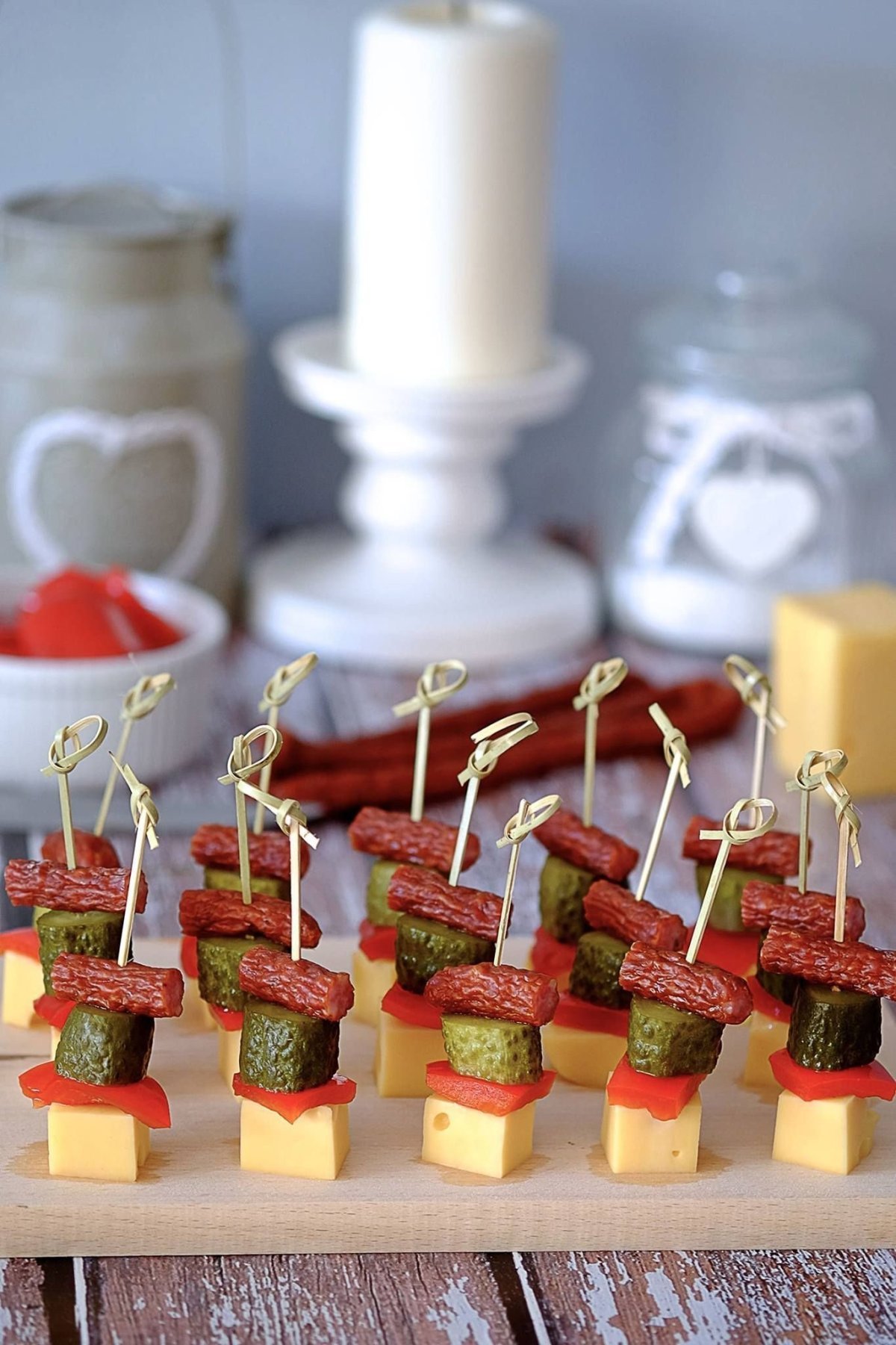 Канапе мясное