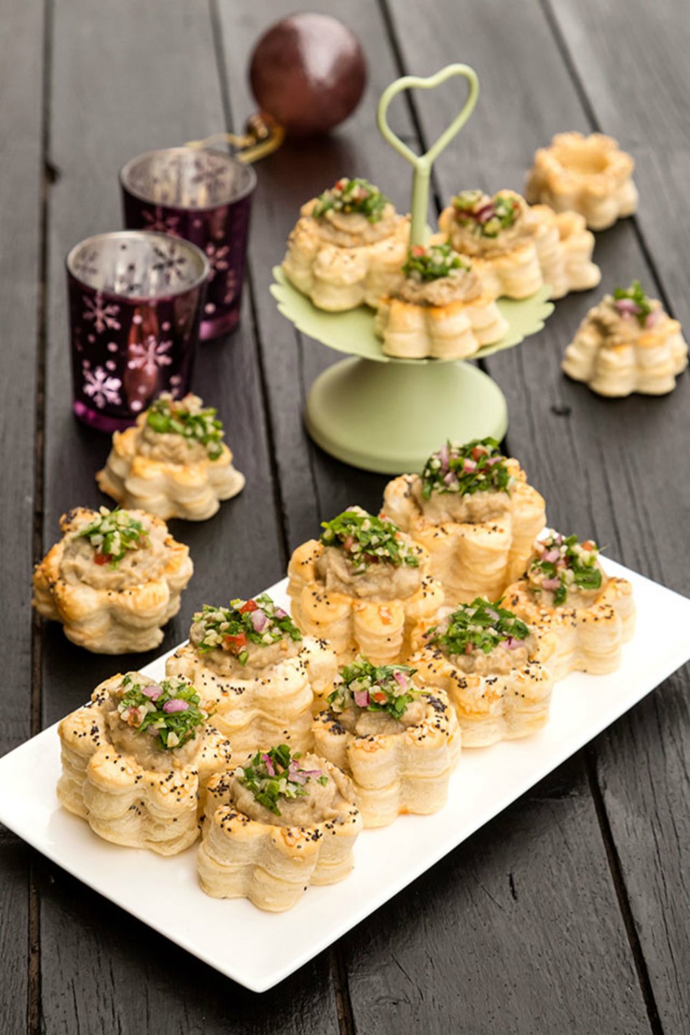 Фингер фуд рулетики