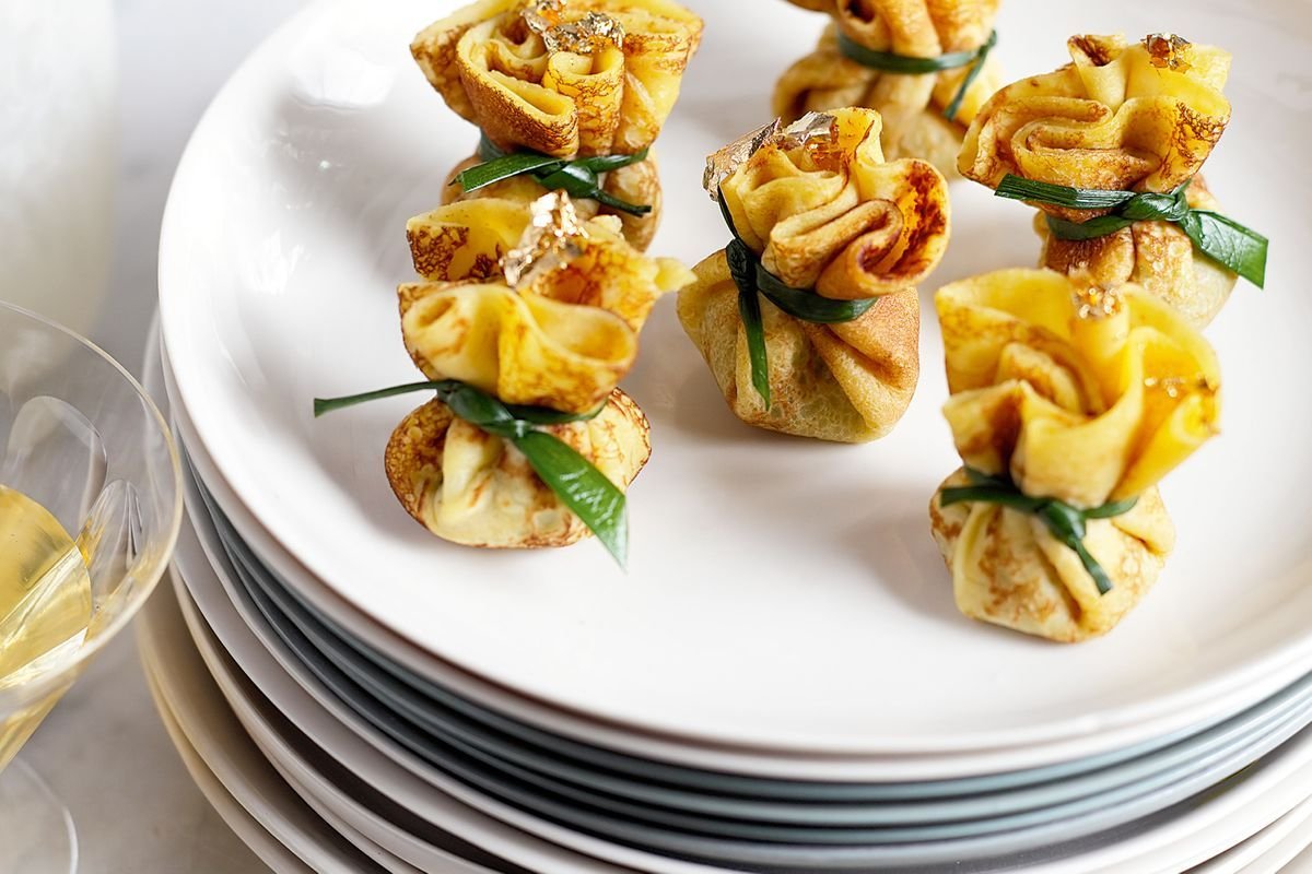 Канапе салями сыр