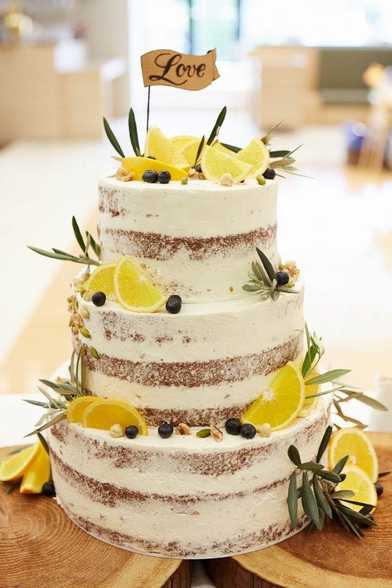 Лимонный торт