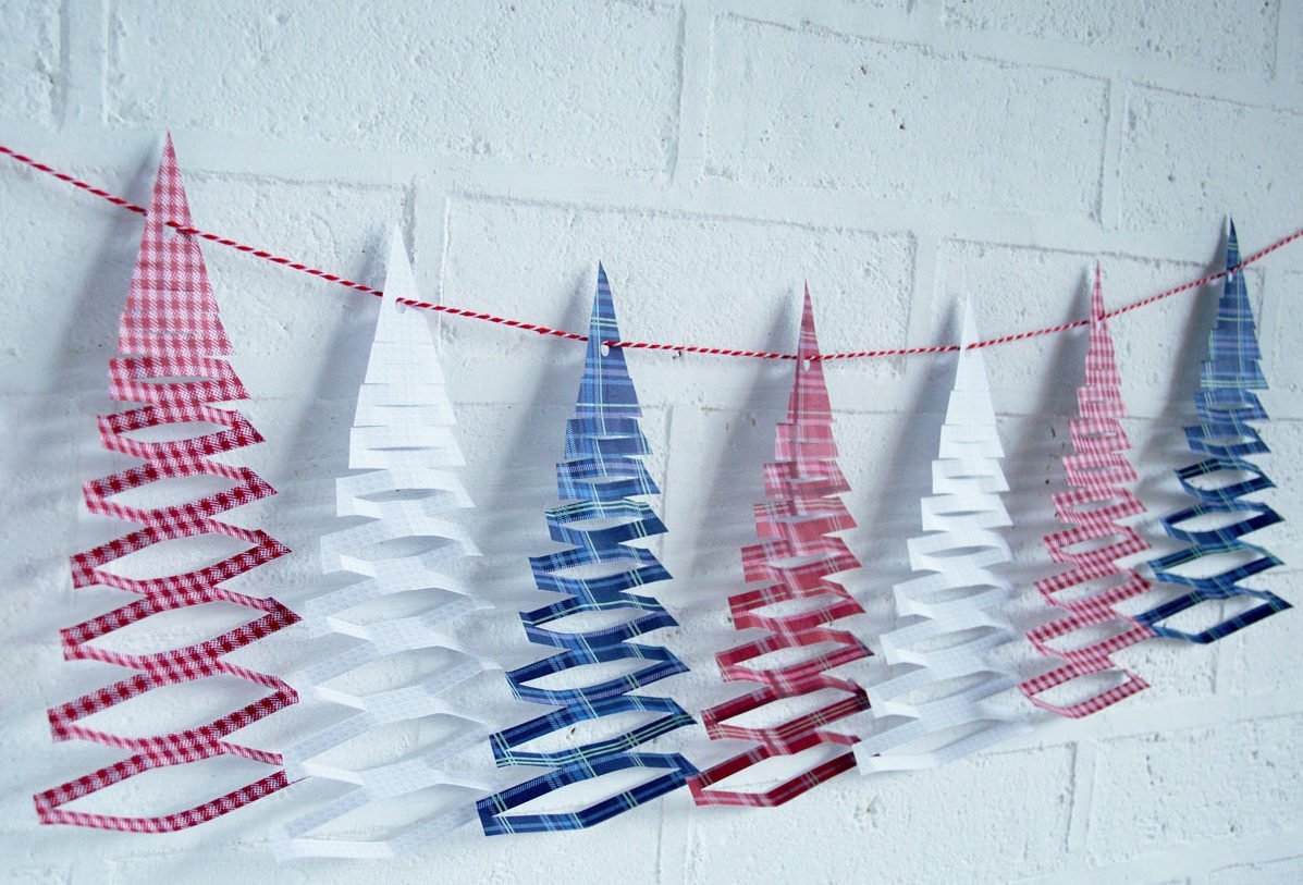 Новогодняя гирлянда своими руками