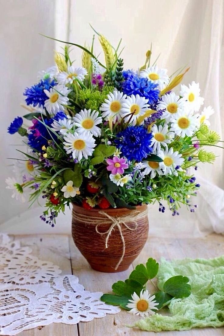 Букет с колокольчиками