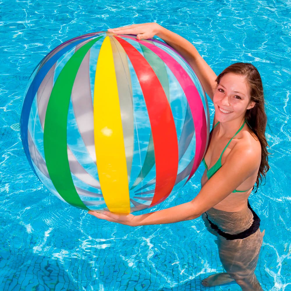 Intex мячик надувной, Возраст 3+, 107 см,59065