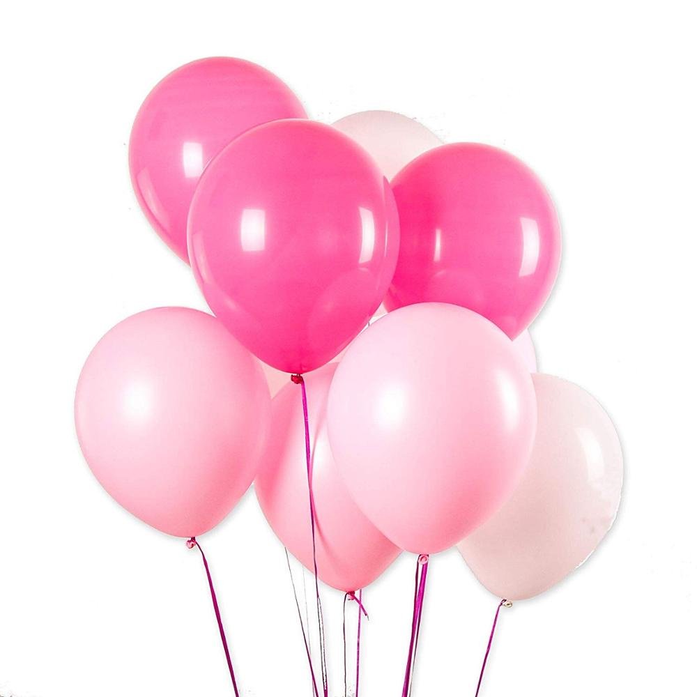 Розовые шары